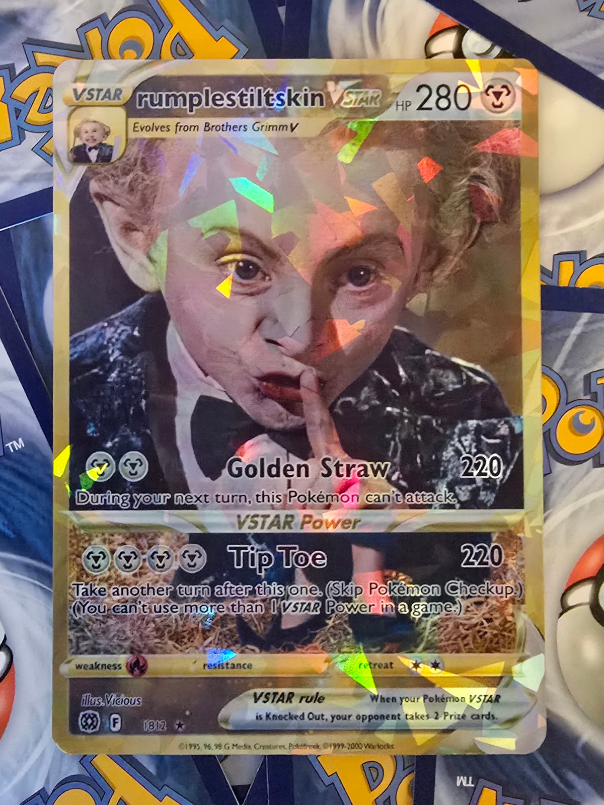 Rumpelstiltskin Pokemon Card - Tip Toe
