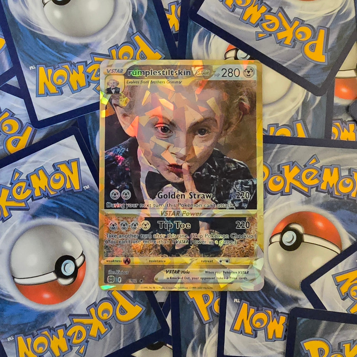 Rumpelstiltskin Pokemon Card - Tip Toe