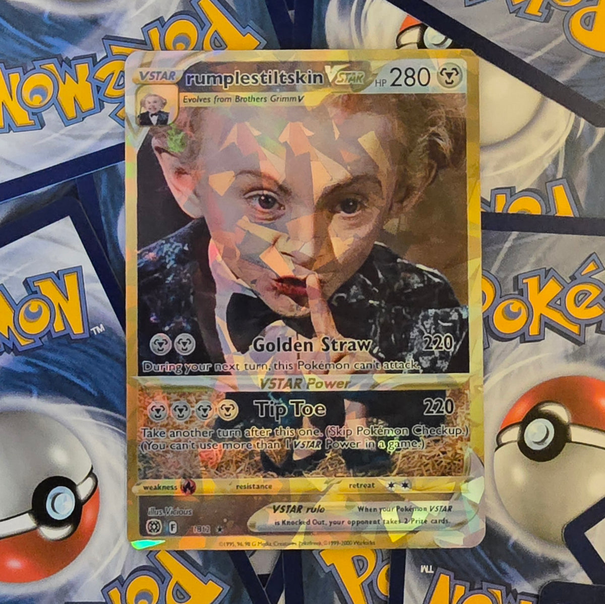 Rumpelstiltskin Pokemon Card - Tip Toe