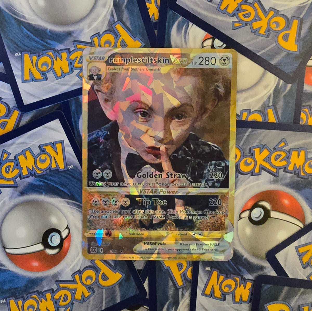 Rumpelstiltskin Pokemon Card - Tip Toe