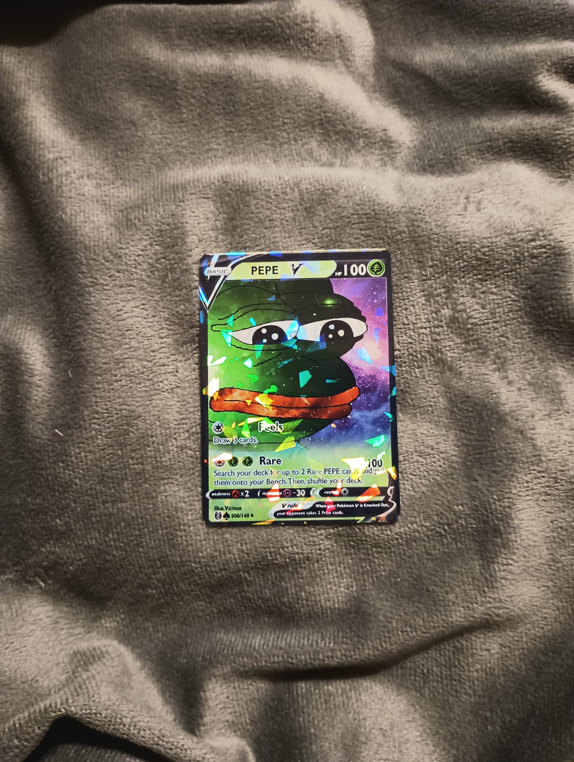 Pepe the frog - Sad Frog Pokemon Card ViciousProxies Pepe the frog - Sad Frog Pokemon Card ViciousProxies