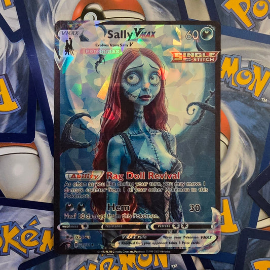 Sally Skellington Pokemon Card - Nightmare Before Christmas 