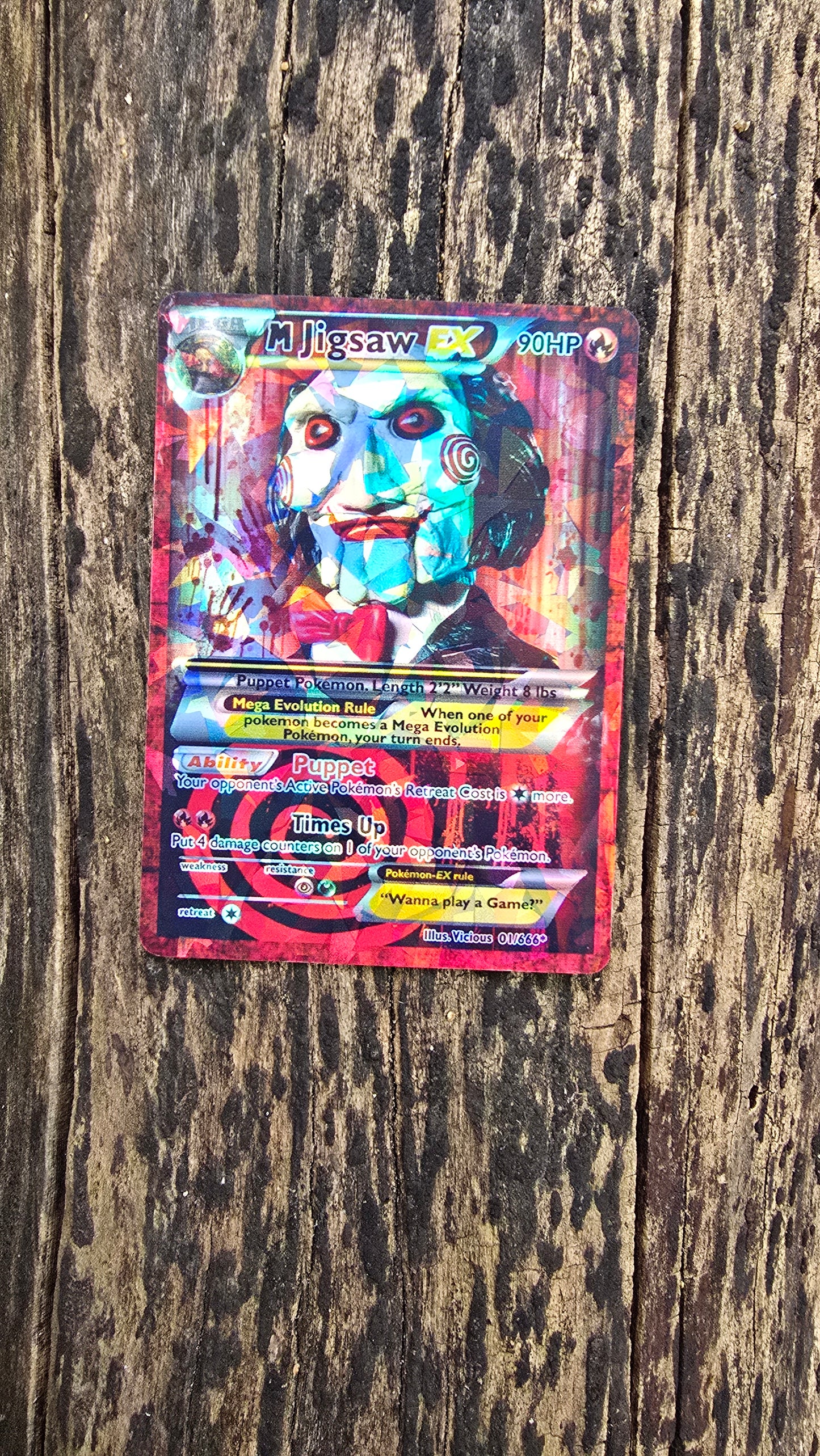 Jigsaw Pokemon Card - Saw