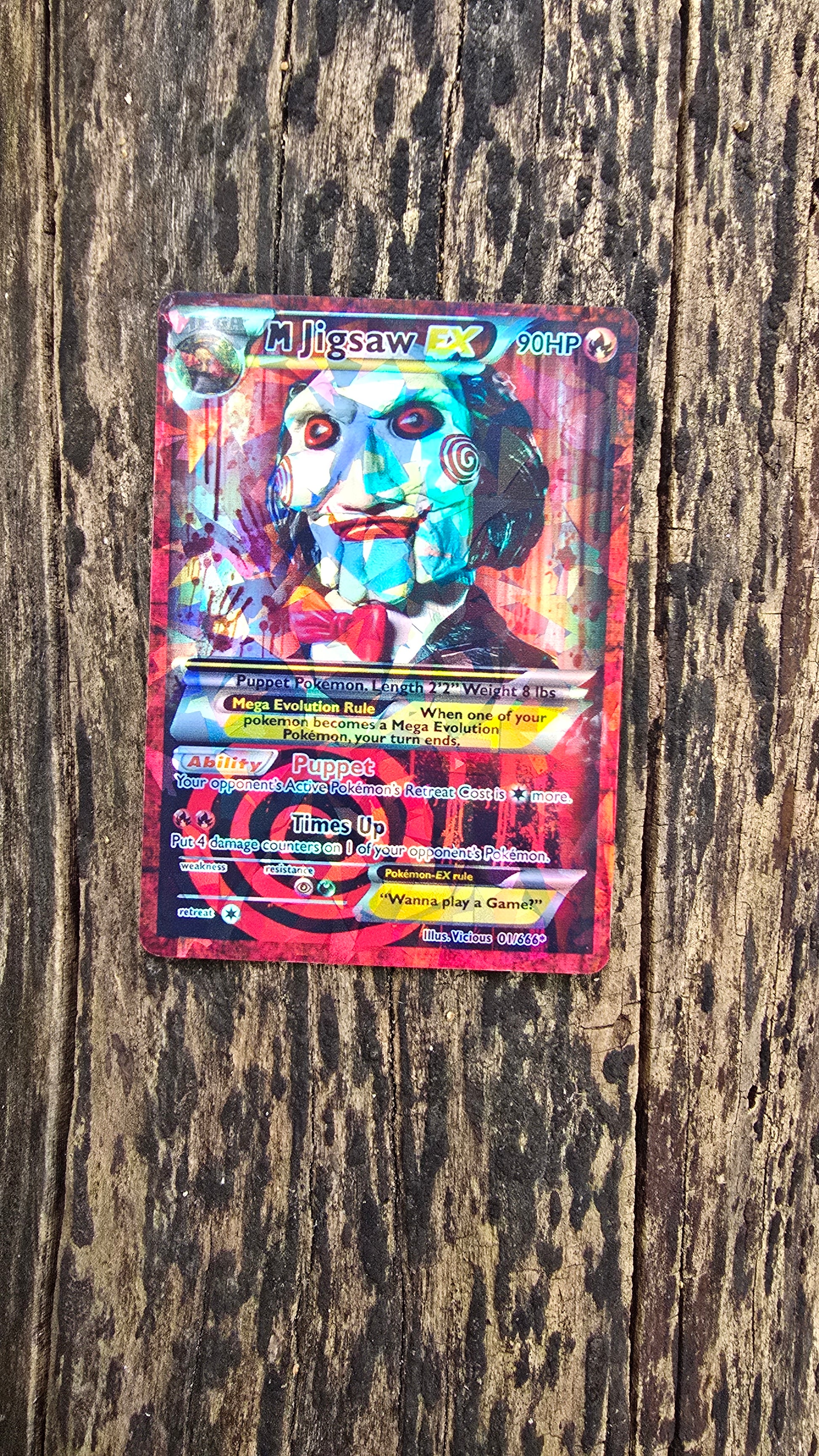 Jigsaw Pokemon Card - Saw