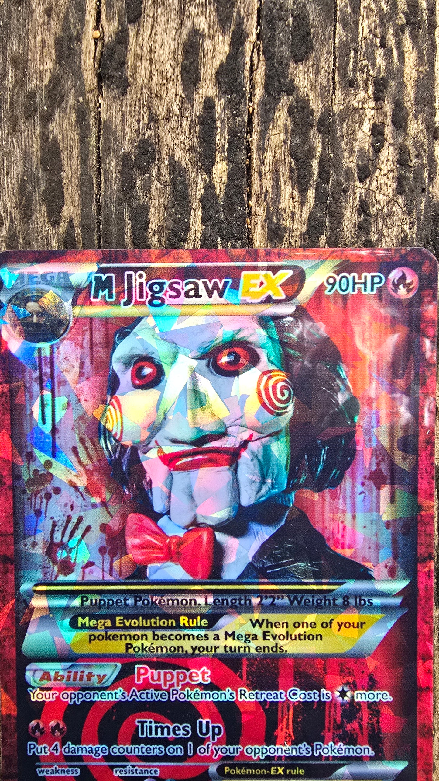 Jigsaw Pokemon Card - Saw