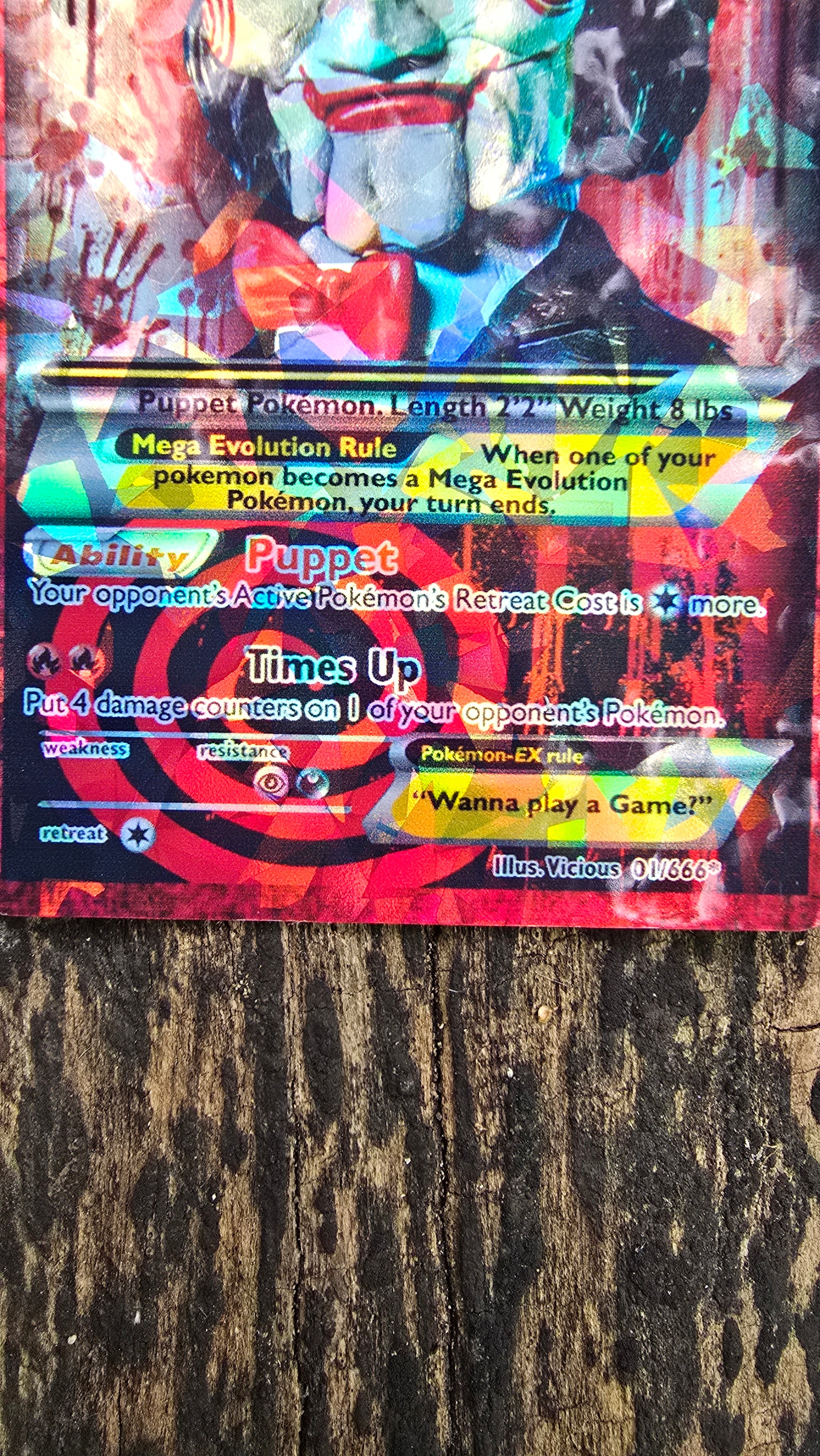 Jigsaw Pokemon Card - Saw