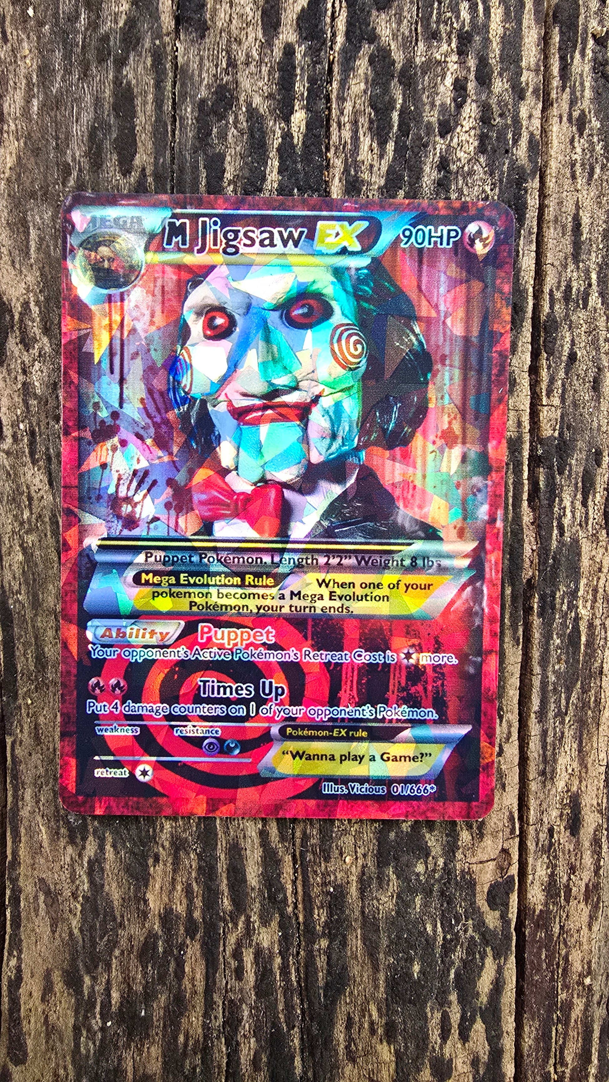 Jigsaw Pokemon Card - Saw