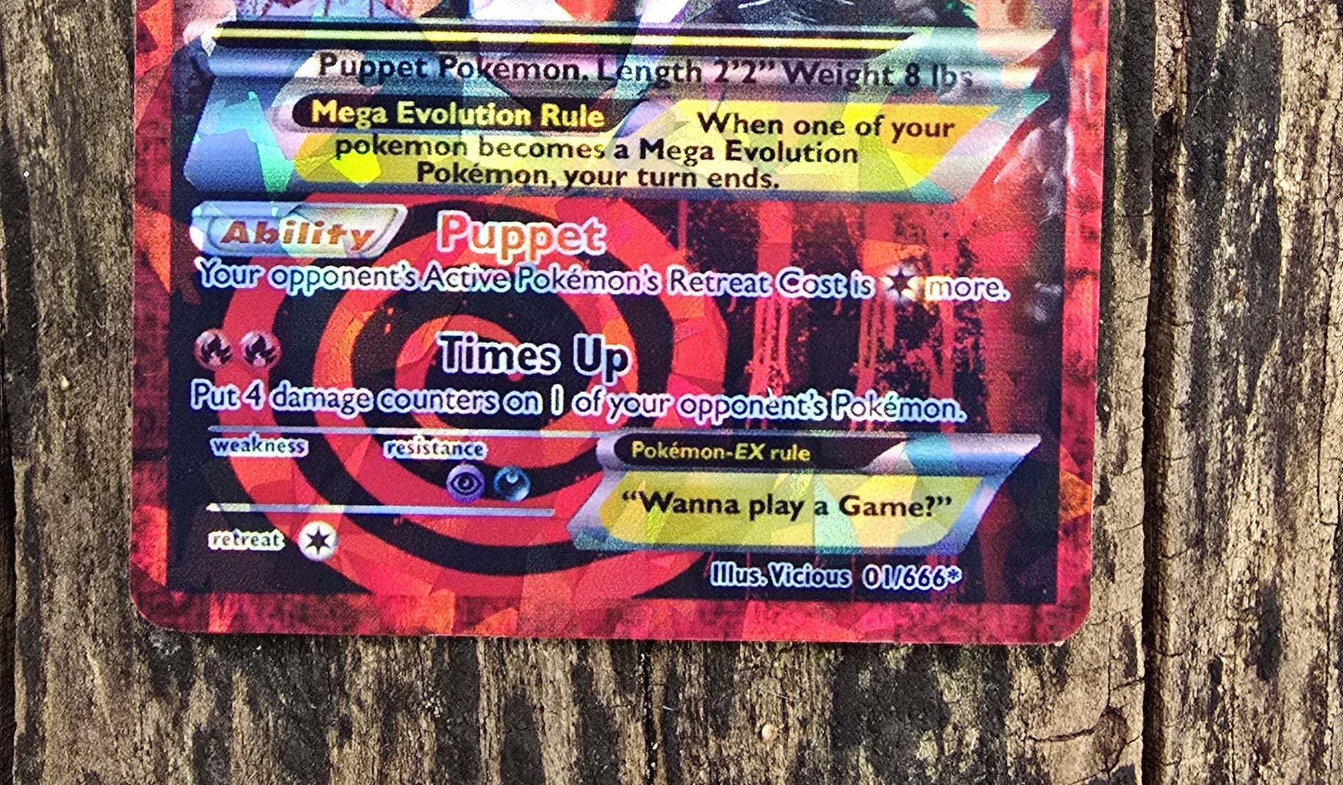 Jigsaw Pokemon Card - Saw