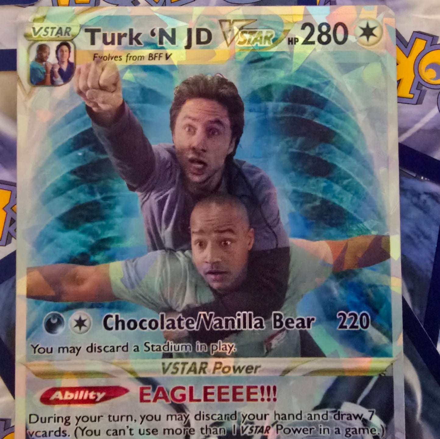Turk and JD Pokemon Card - Scrubs