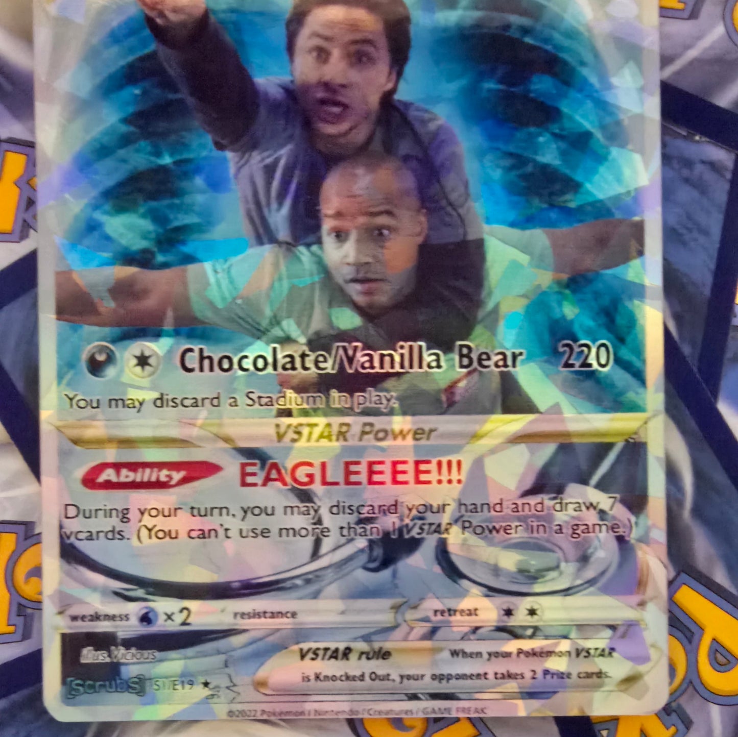 Turk and JD Pokemon Card - Scrubs