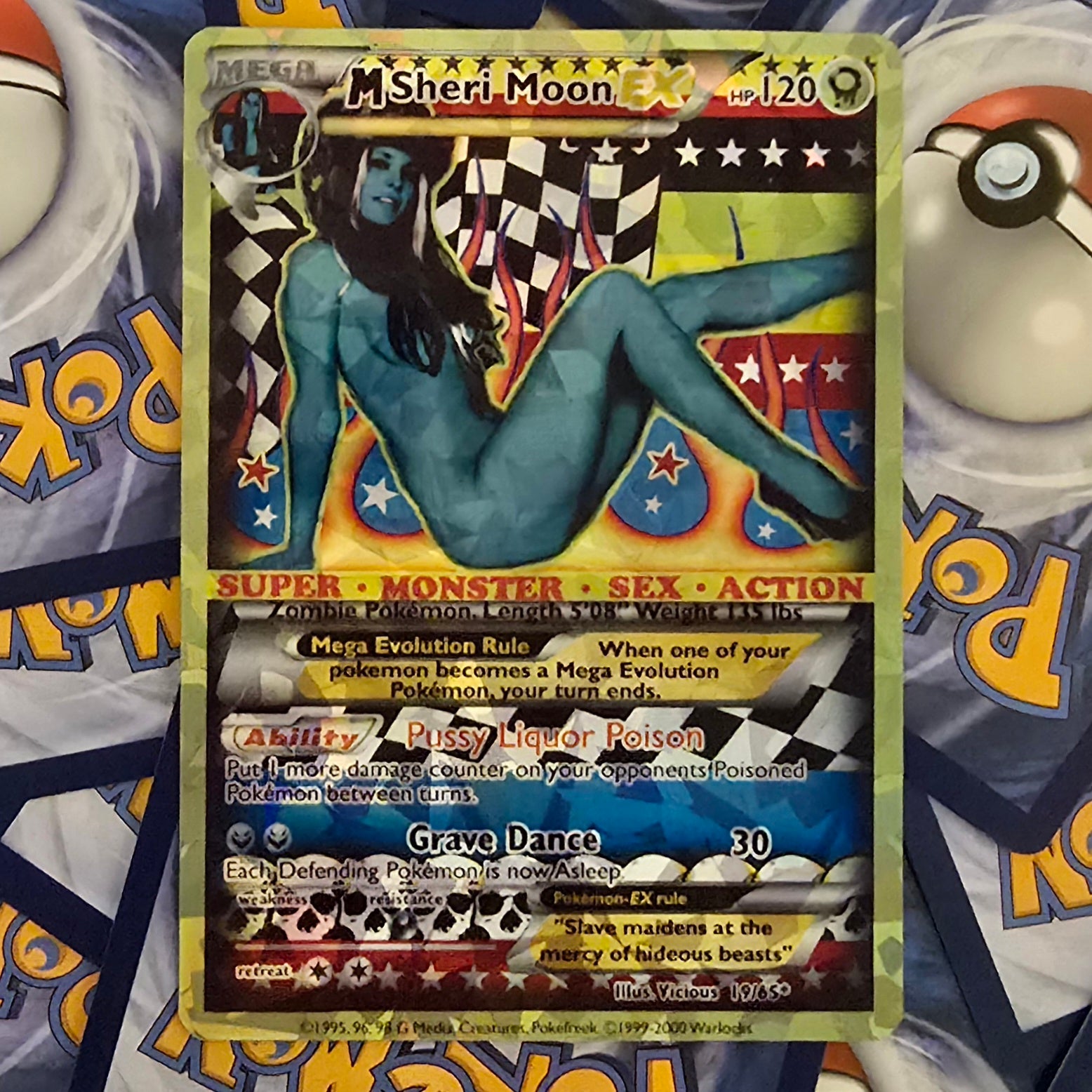 Sheri Moon Pokemon Card - Rob zombie