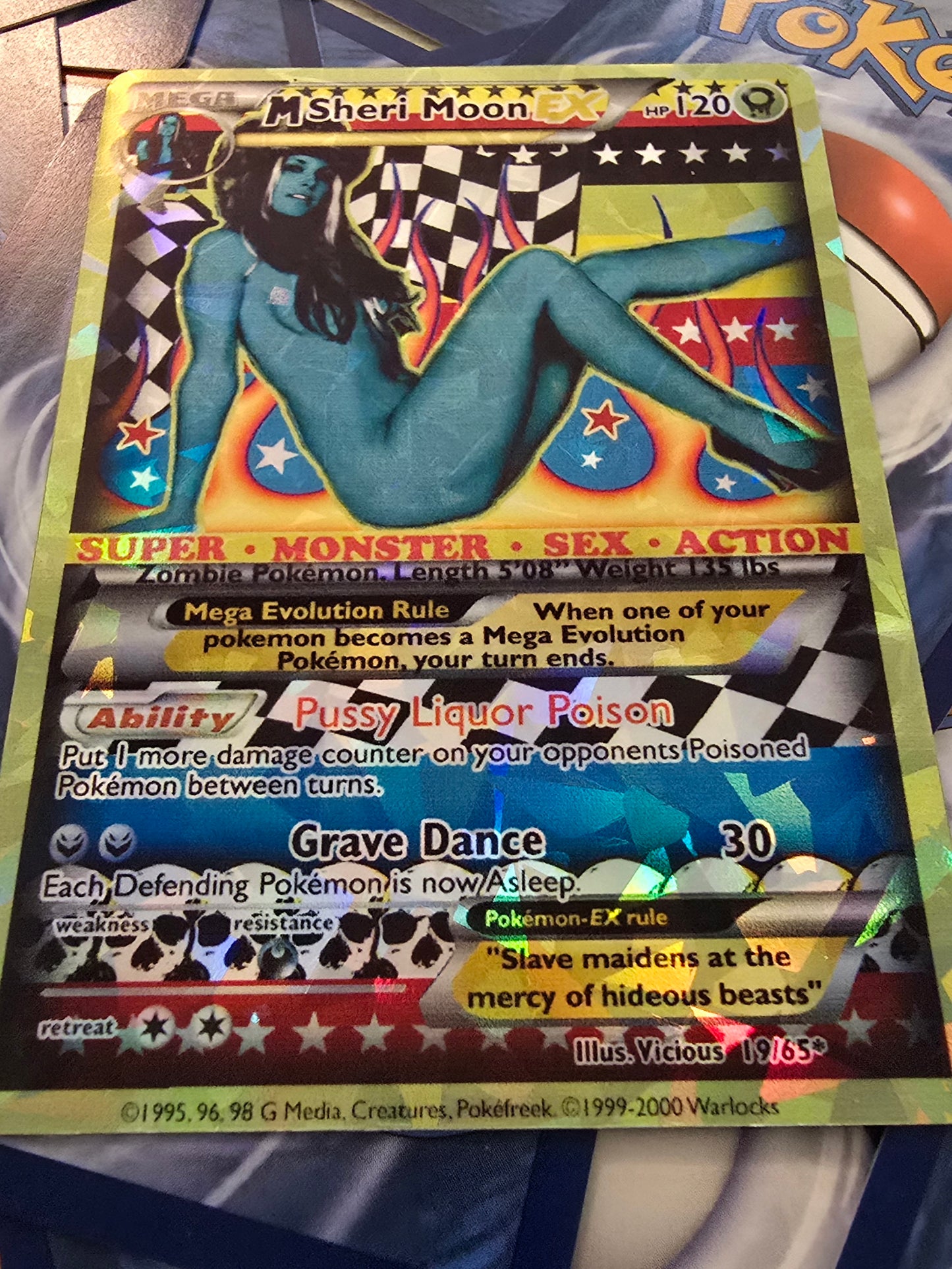 Sheri Moon Pokemon Card - Rob zombie