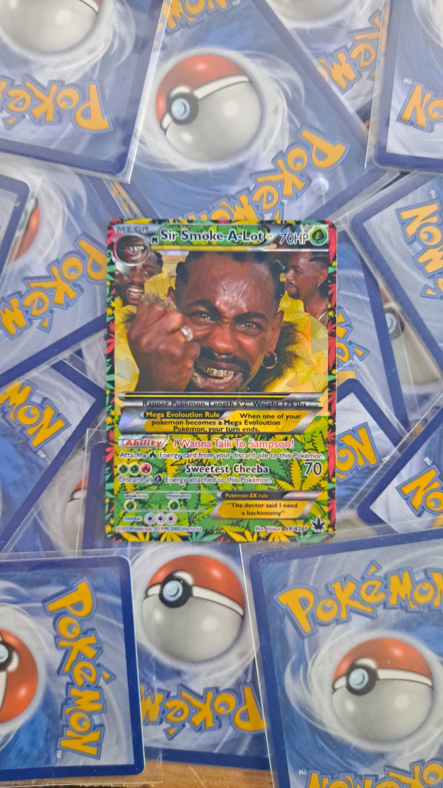 Sir Smoke-A-Lot Pokemon Card - Half Baked ViciousProxies Sir Smoke-A-Lot Pokemon Card - Half Baked ViciousProxies