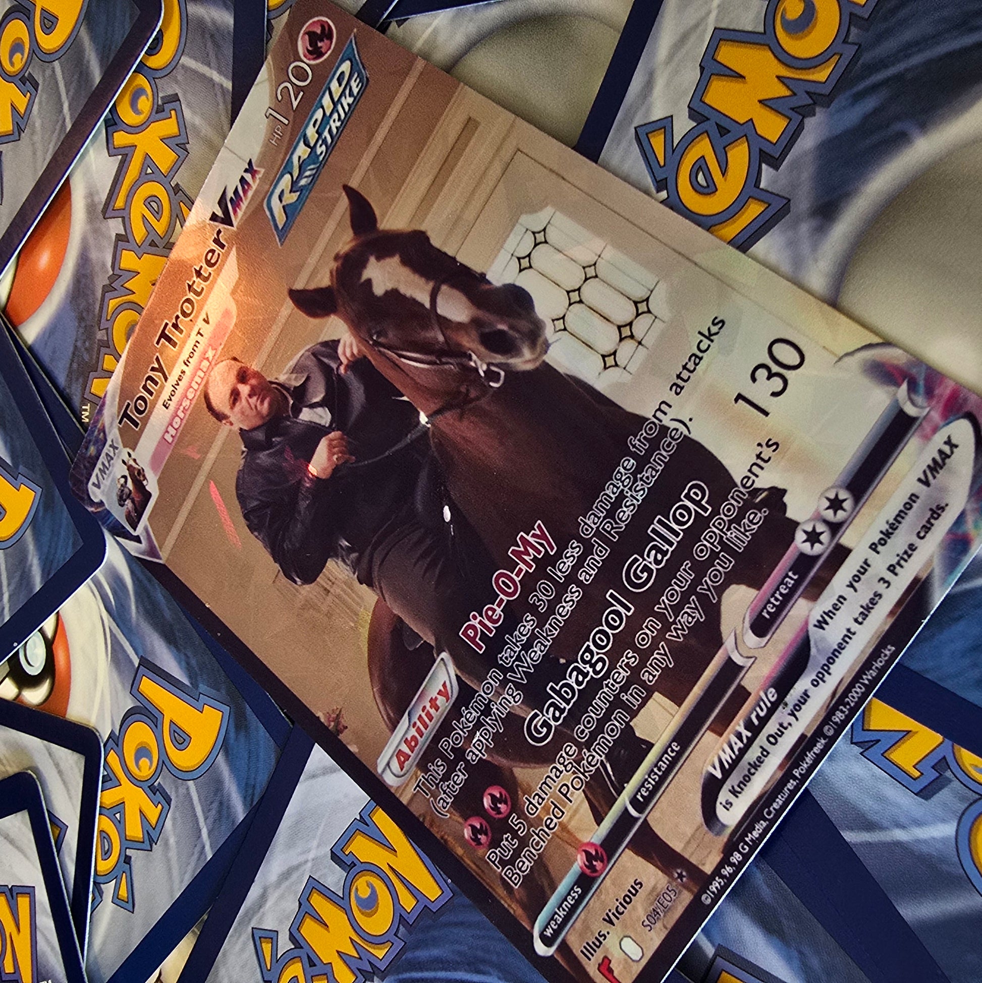 Tony Soprano Pokemon Card - Trotter Tone - Tony Soprano on Pie-o-my