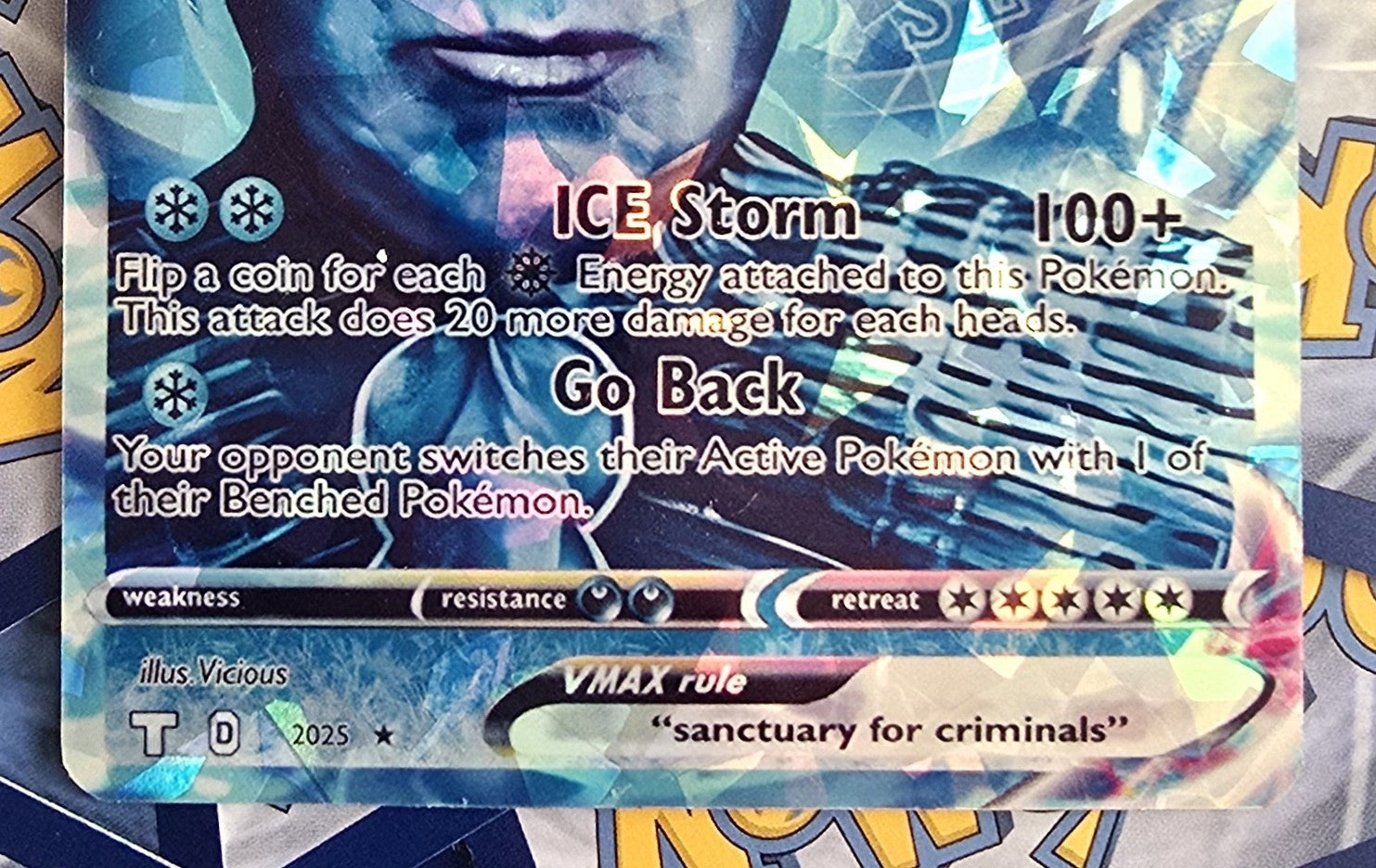 Trump ICE Pokemon Card