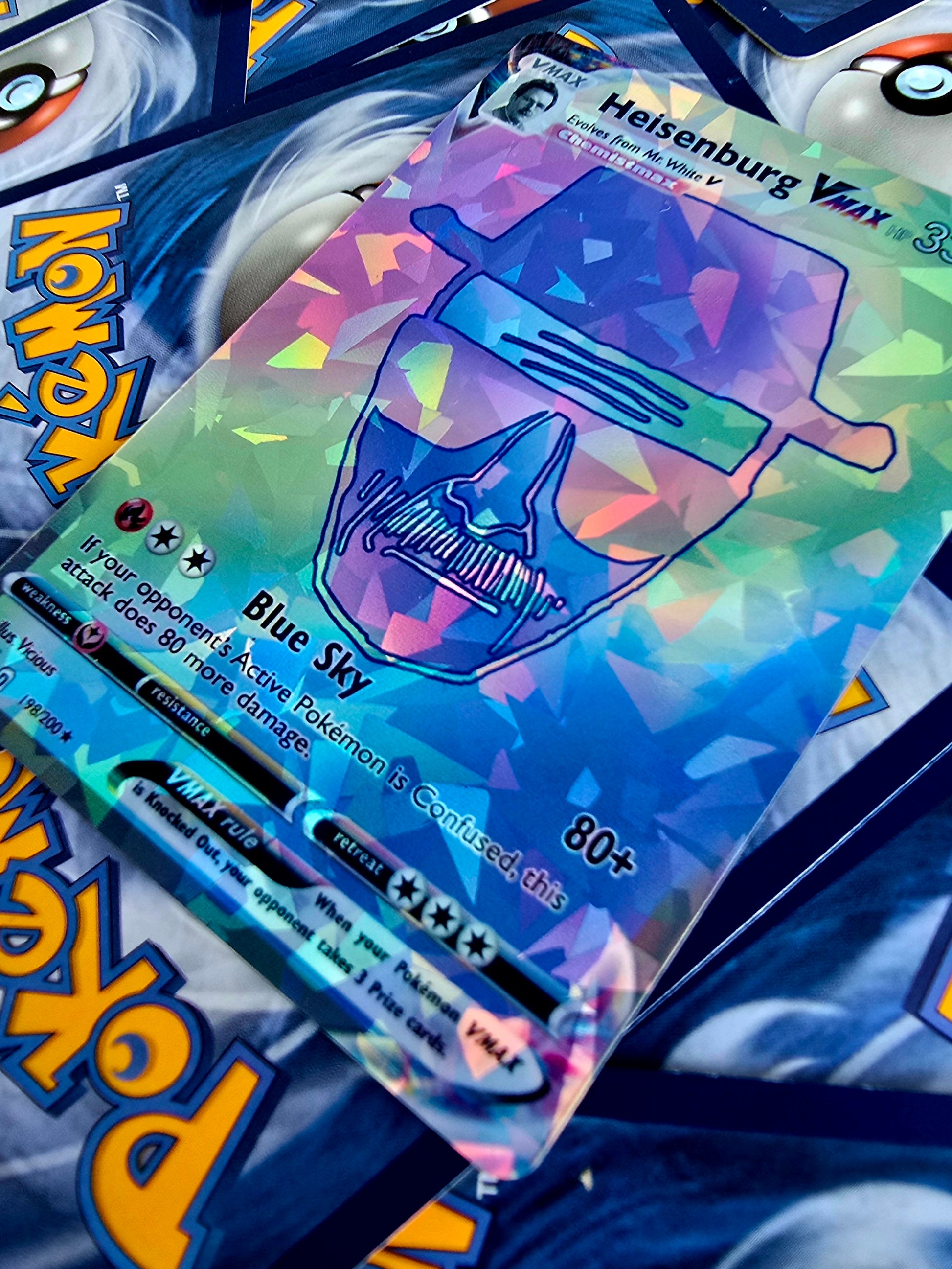 Walter White Pokemon Card - Rainbow Rare