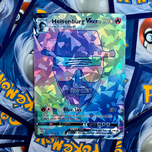 Walter White Pokemon Card - Rainbow Rare