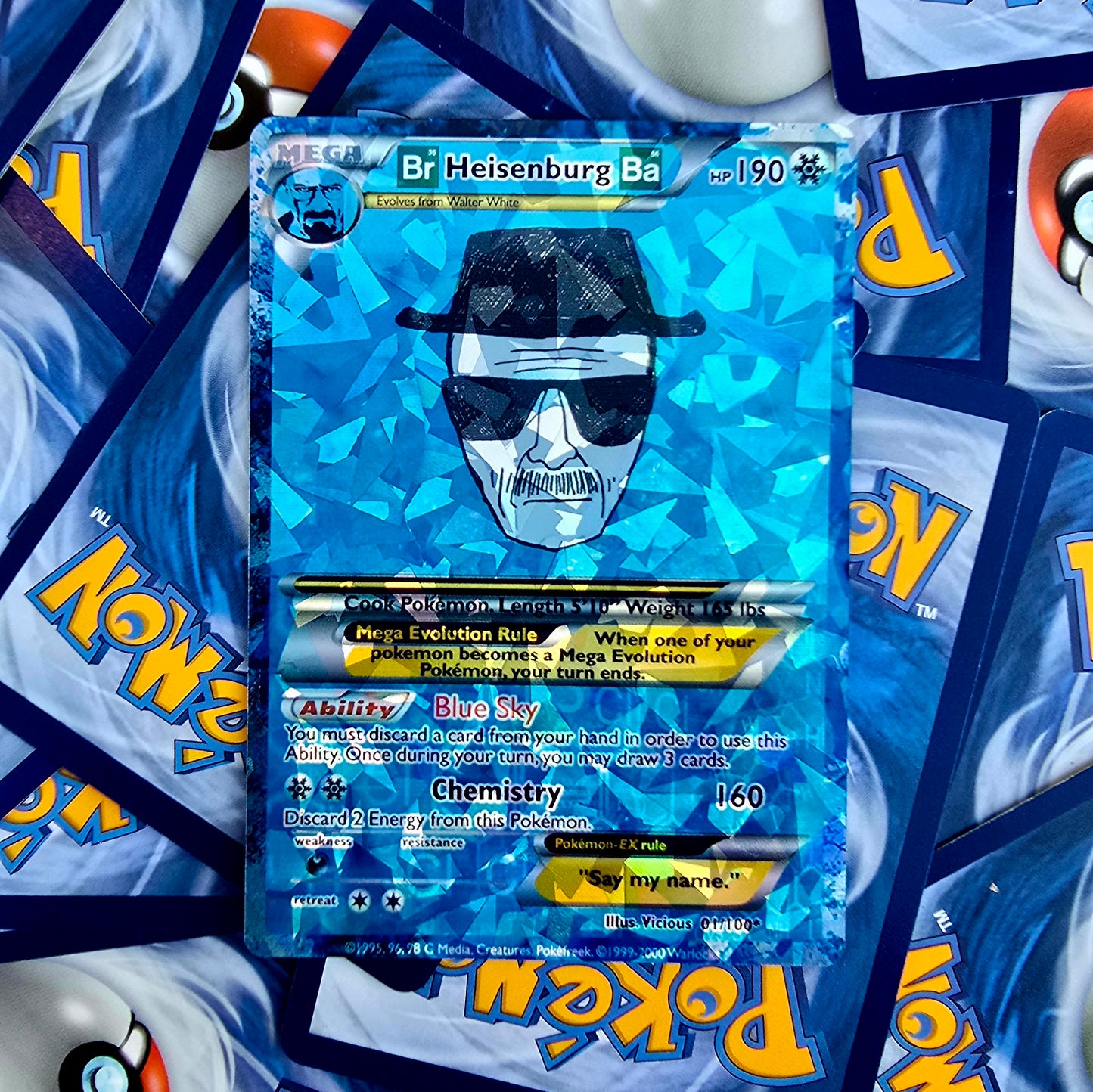 Walter White Pokemon Card