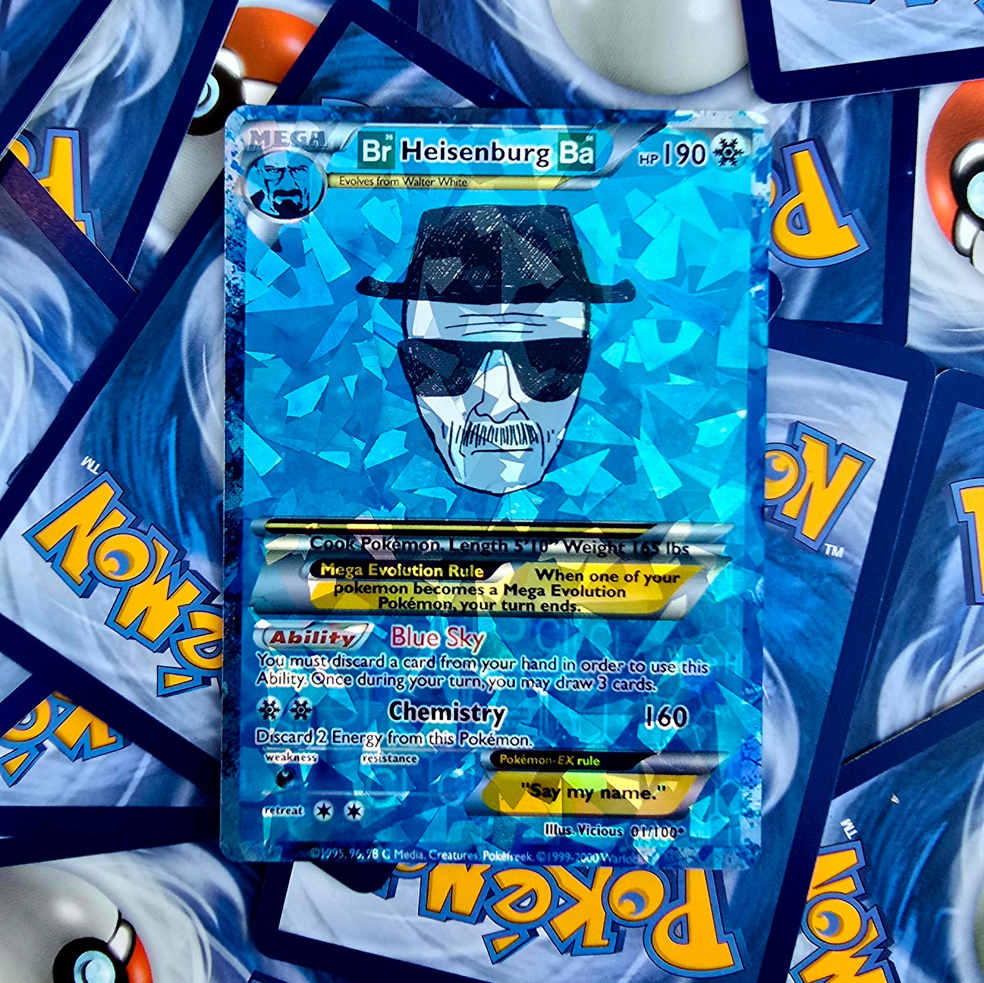 Walter White Pokemon Card