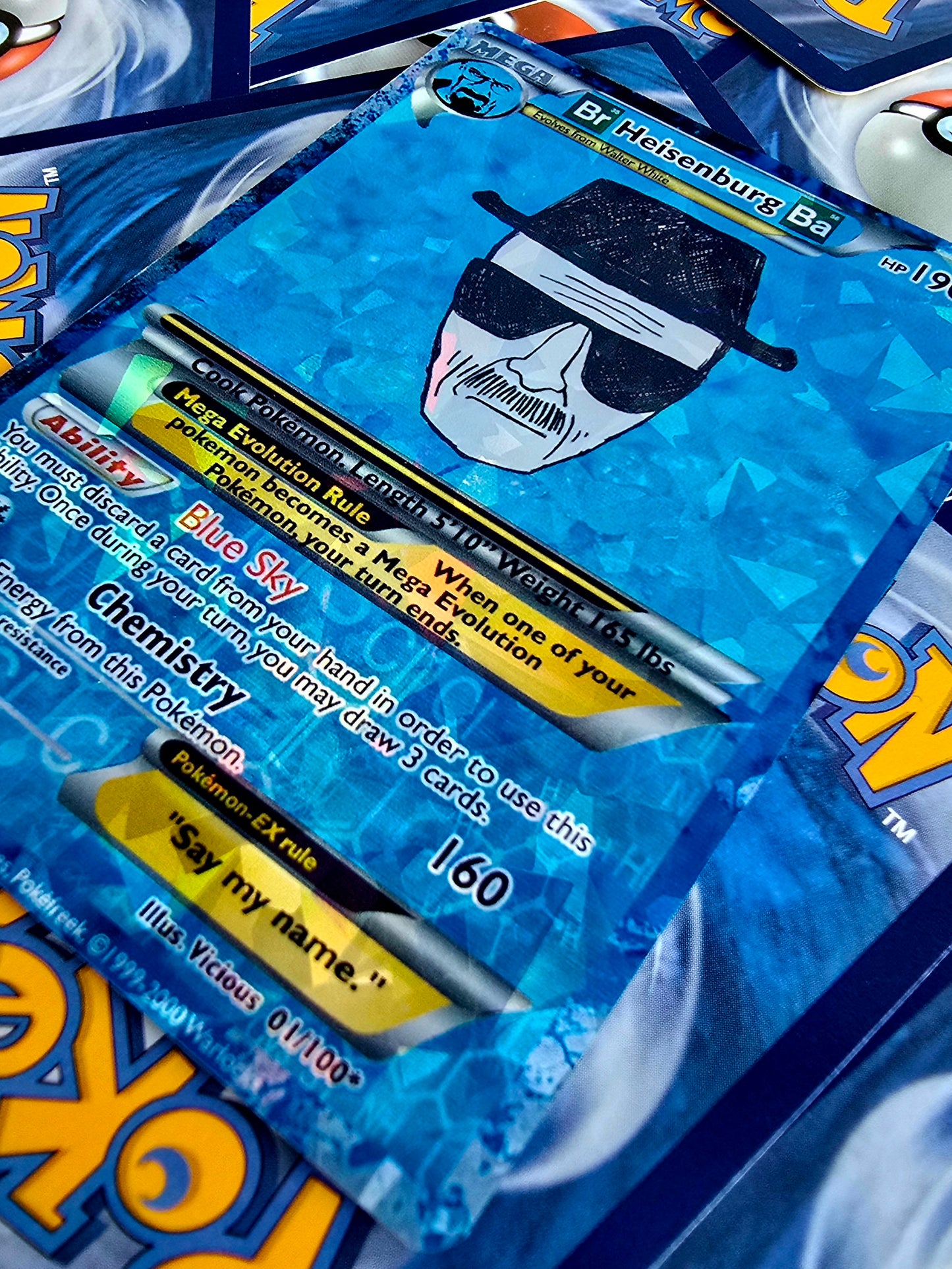 Walter White Pokemon Card