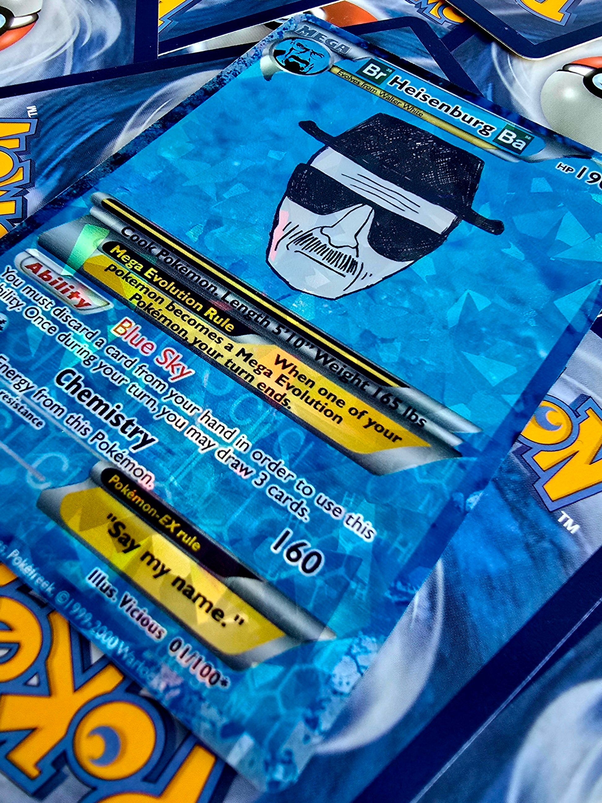 Walter White Pokemon Card