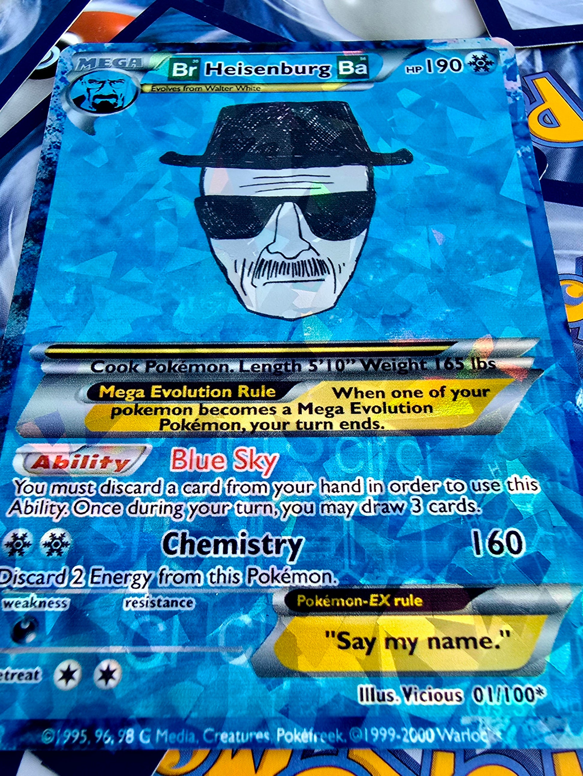 Walter White Pokemon Card