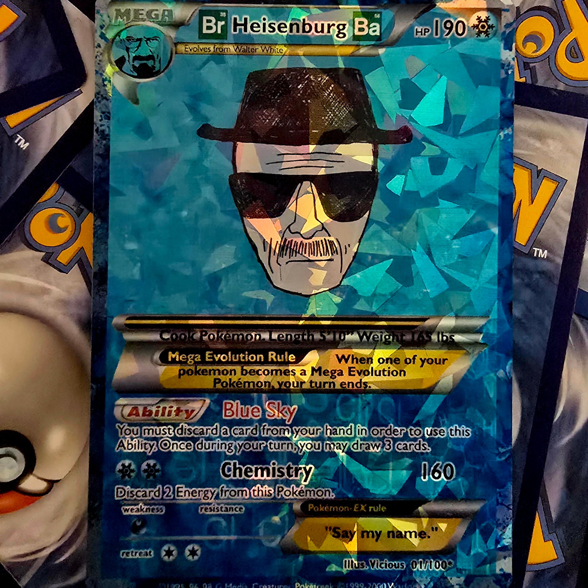 Walter White Pokemon Card